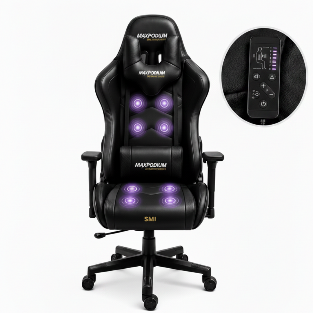 Gaming-Stuhl MaxPodium Tactical SMI Black